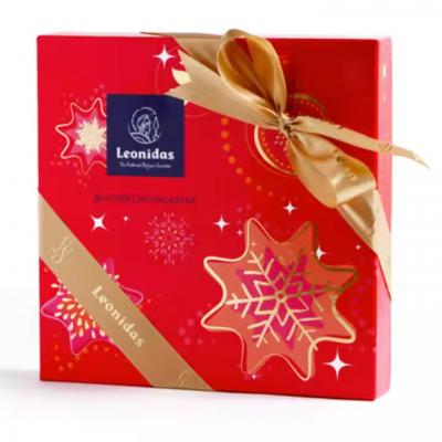 Red Paper Candy Chocolate Cavity Box