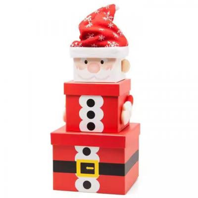 Merry Christmas Gift Set Custom Print Paper Packing Gift Christmas Boxes