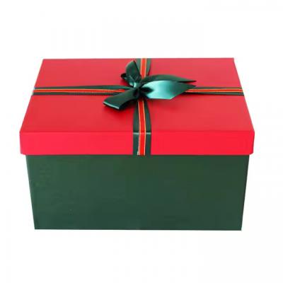 Big Size Elegant Rigid Box Bowknot Present Box
