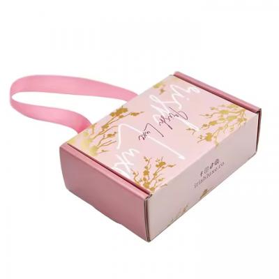 Corrugated Shipping Boxes Custom Logo for Facial Cleanser Face Cream Box