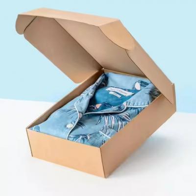 Kraft Packaging Corrugated Paper Cardboard Postal Mailer Subscription Shipping Box