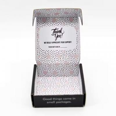 Packing Folding Cardboard Box Custom Printed Corrugated Sending Mailer Packaging Box