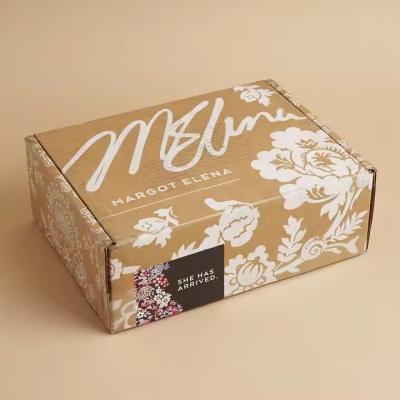 Large Cardboard Carton Mailer Box Baby Clothing Shoes Corrugated Paper Box