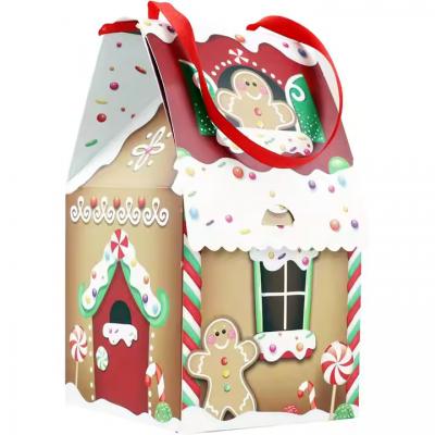 Custom Printing Kraft Paper Candle Chocolate Gift Packaging Christmas Box