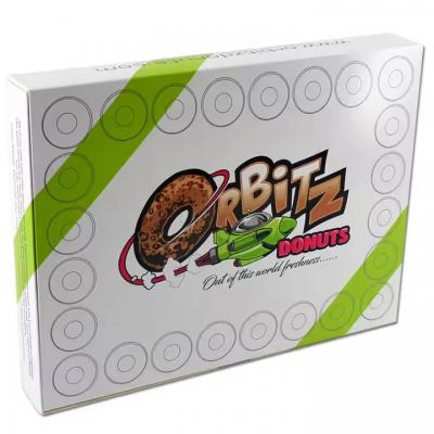 Food Grade Biodegradable Flat Cookie Takeaway Box Mochi Bakery Bestyle Dessert Paper